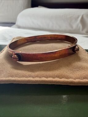 Vintage 1976 Aldo Cipullo Women’s gold plated bracelet